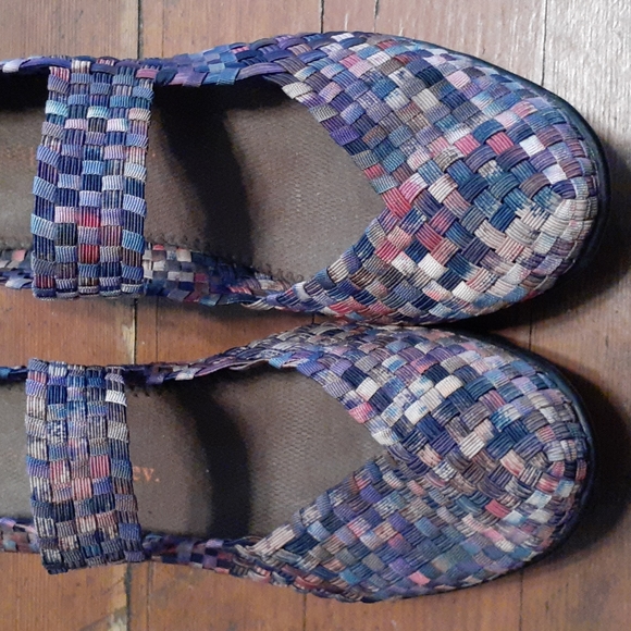 Bernie Mev. Julia Dazzle Casual Comfort Slip On Platform Wedge 41 US 10-10.5 - Picture 3 of 7